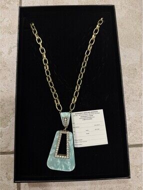 Heidi Daus Turquoise Pendant